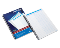 Doorschrijfkasboek Djois Atlanta met kopie (carbon) A4 4 geldkolommen met BTW