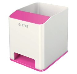 Pot à crayons Leitz WOW blanc/rose