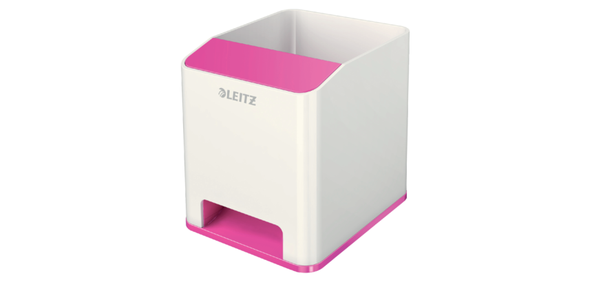 Pennenhouder Leitz WOW wit/roze