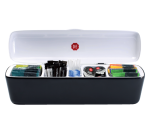 Présentoir de table Douwe Egberts 5 compartiment avec contenu noir