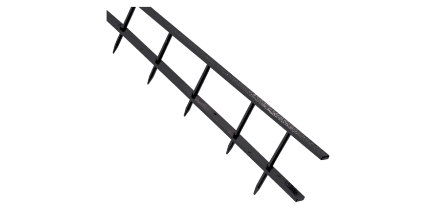 GBC Surebind Binding Strip 25mm 10 pins black 100 pieces