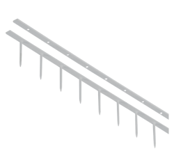 Bande à reliure GBC Surebind 25mm 10 broches blanc 100 pièces