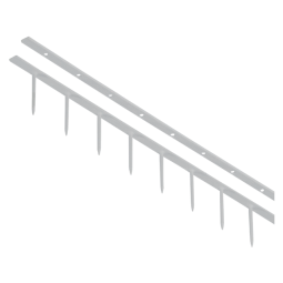 Surebindstrip GBC 25mm 10-pins wit