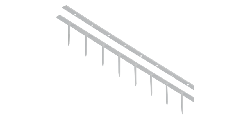 GBC Surebind Binding Strip 25mm 10-prong White 100 Pieces