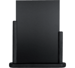 Ardoise de table Securit 230x200x60mm bois noir