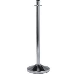 Poteau Securit 100cm avec socle chromé