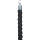 Afzetkoord Securit 150cm zwart met chroome knop