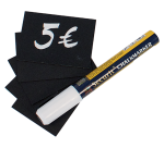 Krijtbord Securit A8 tags