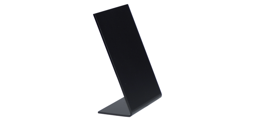 Ardoise Securit A7 forme L vertical 5 pièces