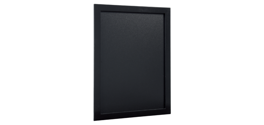 WOODY chalkboard, with wooden frame