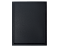 Securit krijtbord Woody ft 40 x 60 cm, zwart