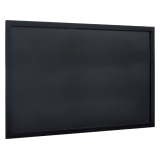 Krijtbord Securit wand 60x80cm zwart hout