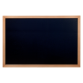 Ardoise murale Securit 60x60cm bois teck