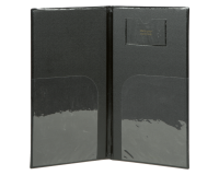 Porte-addition Securit espace pour argent + carte noir