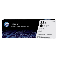 Cartouche toner HP CF283AD 83A 2x noir