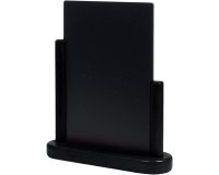 Krijtbord Securit 230x200x60mm zwart hout