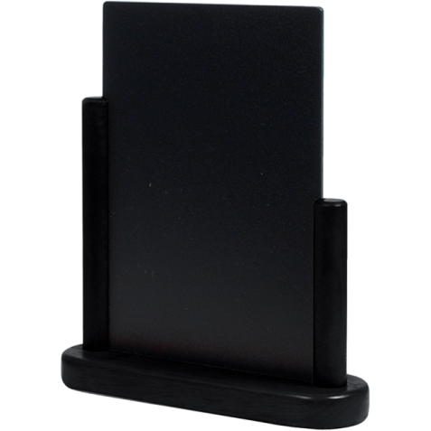 Krijtbord Securit 230x200x60mm zwart hout