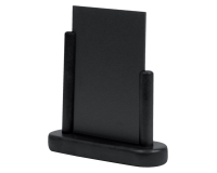 Krijtbord Securit 170x160x50mm zwart hout