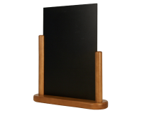 Krijtbord Securit 323x270x71mm teak hout