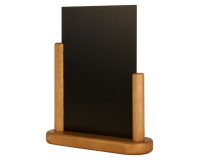 Krijtbord Securit 230x200x60mm teak hout