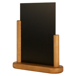 Krijtbord Securit 23x20x6cm teak hout