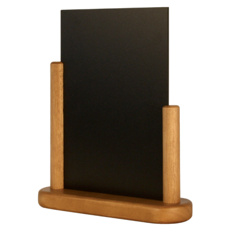 Krijtbord Securit 230x200x60mm teak hout