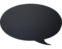 Ardoise Securit bulle 47x32cm