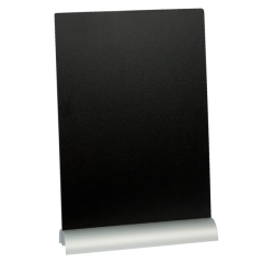 Krijtbord Securit A4 290x210x60mm voet aluminium