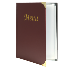 DE_SECURIT MENU BASIC A4 BORDEAUX