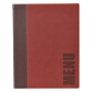 Protège-menu Securit Trendy A5 1x 2 pochettes bordeaux