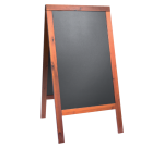 Panneau trottoir WOODY, avec tableau