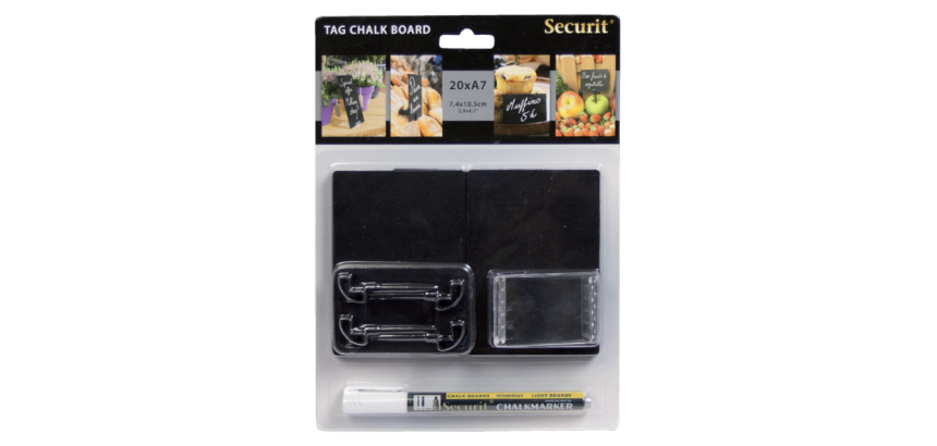 Ardoise Securit tag A7