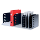 Module de classement Styrorac 8 compartiments noir/gris