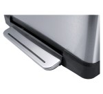 Poubelle à pédale EKO E-Cube 50 litres inox