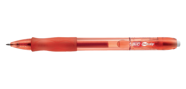 BIC Gel-ocity Medium Red Gel Pen