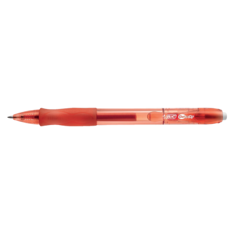 Gelschrijver Bic Gel-ocity medium rood