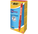BIC Gel-ocity Medium Red Gel Pen