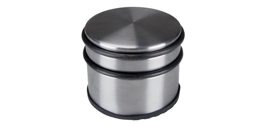 Butoir de porte métal chromé 1100g