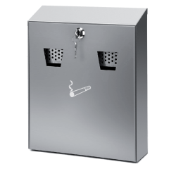 Wandasbak met binnenemmer staal