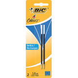 GB_Bic recharge pour stylo bille 4 Colours Medium, blister de 2 pièces, blauw