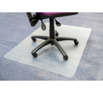 Floortex PVC Bodenschutzmatte 120x150cm für weiche Böden