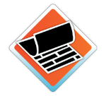 Tapis protège-sol Floortex PVC 120x90cm pour sol dur