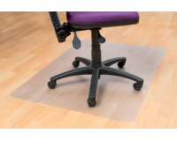 Stoelmat Floortex PVC 120x150cm voor harde vloeren