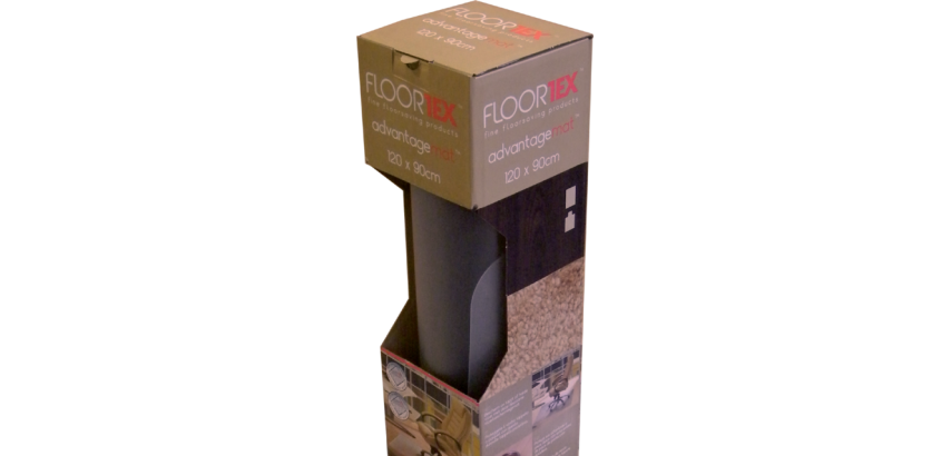 Tapis protège-sol Floortex PVC 120x90cm pour sol dur pak retail