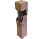 Tapis protège-sol Floortex PVC 120x90cm pour sol dur pak retail