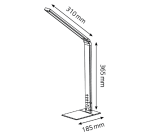 Lampe de bureau LED Hanza Magic Plus noir