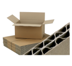 Boîte expédition CleverPack cannelure BC 486x386x386mm brun 5 pièces