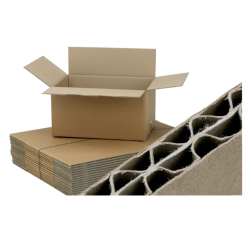 Boîte expédition CleverPack 2 cannelures 486x386x386mm brun 5 pièces
