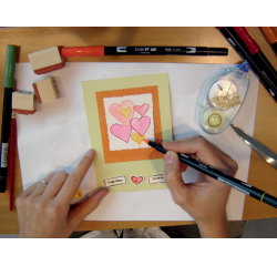 Feutre double pointe 'ABT DUAL BRUSH PEN', couleurs