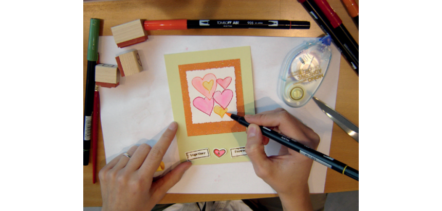 Brushstift Tombow Abt Dual assorti doos à 12 stuks